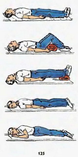 положення потерпілого при транспортуванні