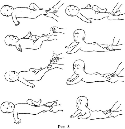 прийоми масажу ніг дітям раннього віку
